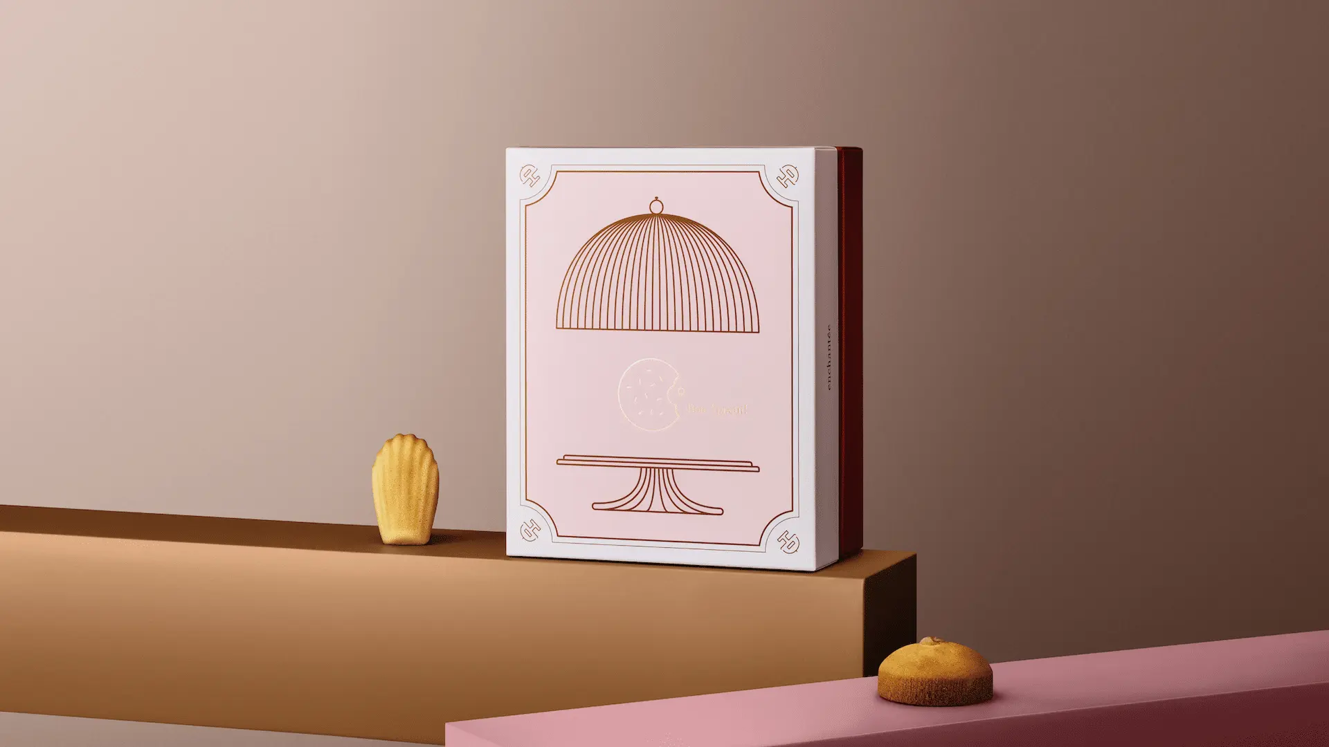 喜餅禮盒形象圖 餅乾盅